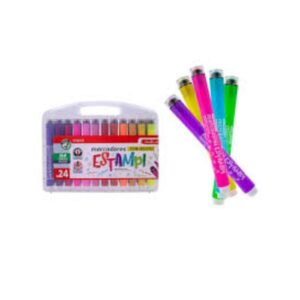 Rotuldores e colores